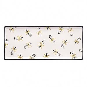 NEW SANTA BARBARA DESIGN STUDIO candy canes ceramic platter in multicolor